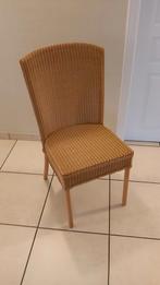 4 LLOYD LOOM OF SPALDING stoelen met kussens, Huis en Inrichting, Ophalen
