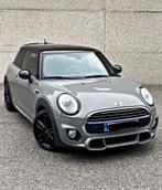Mini Cooper JCW-pack/Benzine/Automaat/1J Garantie, Auto's, Automaat, Zwart, MINI Next, Leder