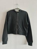 Donkergrijze vest met rits H&M maat 170, Kinderen en Baby's, Kinderkleding | Maat 170, Meisje, Trui of Vest, H&M, Nieuw