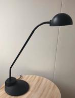 Vintage zwarte bureaulamp, Huis en Inrichting, Lampen | Tafellampen, Ophalen, Ikea MIL, Zo goed als nieuw, Metaal