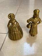 2 kleine koperen beeldjes  ong 10cm, Antiquités & Art, Antiquités | Bronze & Cuivre, Enlèvement ou Envoi