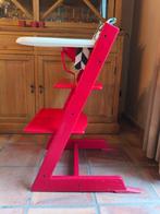 Stokke tripp trapp meegroeistoel met babysit en tafelblad, Kinderen en Baby's, Ophalen, Gebruikt, Meegroeistoel, Stoelverkleiner