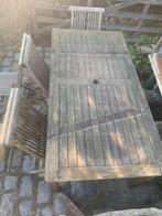 Tuinset teak, Tuin en Terras, Tuintafels, Ophalen, Zo goed als nieuw