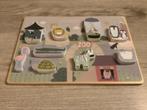 Houten puzzle (9 stuks) (Little Dutch), 2 tot 4 jaar, Ophalen of Verzenden, Zo goed als nieuw, Van hout
