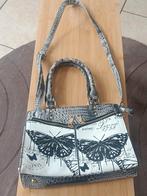 Sac a bandoulière motif papillons, Handtassen en Accessoires, Tassen | Damestassen, Ophalen, Zo goed als nieuw, Wit