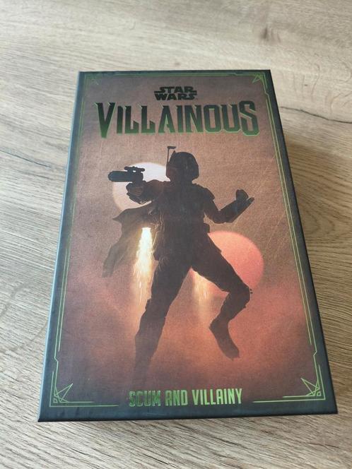 Star Wars Villainous te koop, Hobby en Vrije tijd, Gezelschapsspellen | Bordspellen, Zo goed als nieuw, Een of twee spelers, Drie of vier spelers