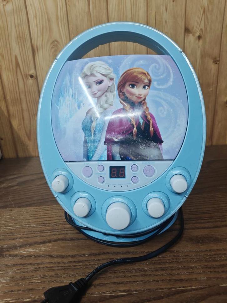 Disney Frozen CDG karaokemachine, TV, Hi-fi & Vidéo, Appareil pour karaoké, Lecteur, Enlèvement