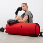 Bokszak voor stoten rood 14 kg met handschoenen, Sport en Fitness, Ophalen, Zo goed als nieuw, Bokszak