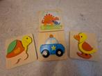 Houten babypuzzels, Kinderen en Baby's, Speelgoed | Houten speelgoed, Ophalen, Gebruikt