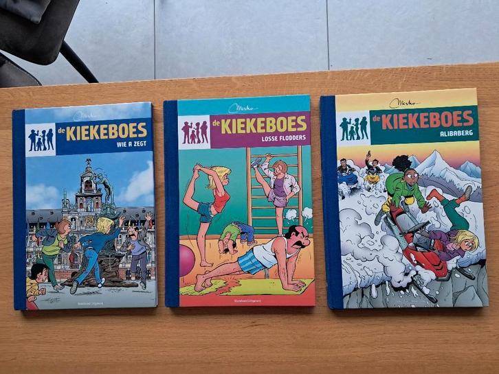 de kiekeboes 3x hardcover linnen rug, Boeken, Stripverhalen, Zo goed als nieuw, Meerdere stripboeken, Ophalen