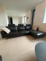 Zetel Quentin sofa L-vorm black 4,5 zit, Huis en Inrichting, Ophalen, Zo goed als nieuw