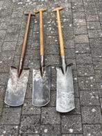 Lange spade 1x pollet 2x made in germany, Ophalen, Zo goed als nieuw, Spade