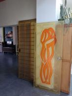 Vijf vintage deuren in glasvezel, jaren 60, sixties, '60, Ophalen, Gebruikt