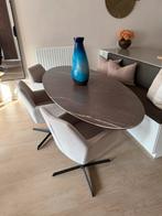 Kick draaistoelen „Viktor Texture“ (x4) Champagne kleur, Ophalen, Japandi, Overige kleuren, Zo goed als nieuw