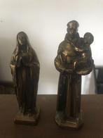 2 bronzen beelden, Antiquités & Art, Antiquités | Objets religieux, Enlèvement ou Envoi