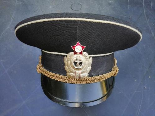 RUSSIE - KEPI OFFICIER DE MARINE (MB), Collections, Objets militaires | Général, Marine, Enlèvement ou Envoi
