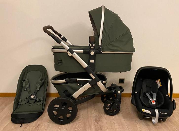Joolz Geo2 Marvellous Green 3 in 1 - COMPLEET, Kinderen en Baby's, Kinderwagens en Combinaties, Zo goed als nieuw, Kinderwagen