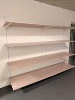 Wandplanken met metalen rails, Enlèvement, Utilisé