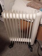 Radiateur à bain d'huile 3 positions + thermostat, Bricolage & Construction, Enlèvement, Comme neuf, Radiateur