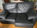 Leren Sofa, Ophalen, 150 tot 200 cm, Tweepersoons, Zo goed als nieuw