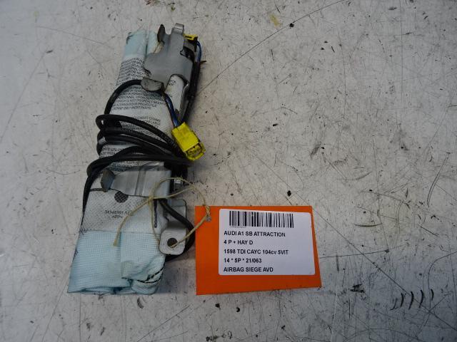 AIRBAG SIÈGE AVANT DROIT Audi A1 Sportback (8XA / 8XF), Autos : Pièces & Accessoires, Autres pièces automobiles, Audi, Utilisé