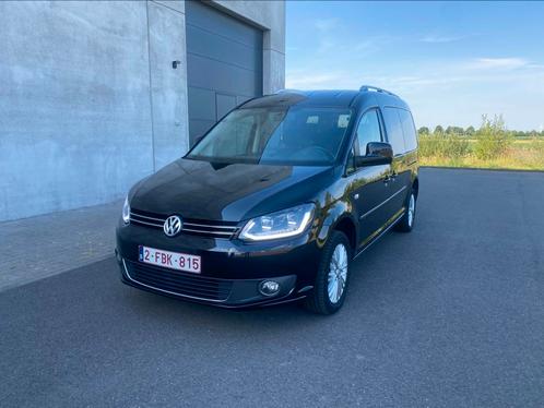 Vw Caddy 2.0tdi 140pk DSG dubbelcabine Maxi Xenon/Pdc/Camera, Auto's, Bestelwagens en Lichte vracht, Bedrijf, Te koop, ABS, Achteruitrijcamera
