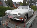 vw karnann ghia cabriolet 1971  automatic, Auto's, Oldtimers, Automaat, 4 zetels, Zwart, Cabriolet