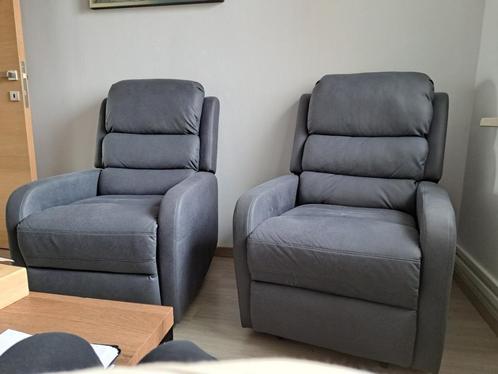 3 nieuwe fauteuils verstelbaar, Maison & Meubles, Fauteuils, Comme neuf, Autres matériaux, 50 à 75 cm, Moins de 75 cm, Enlèvement