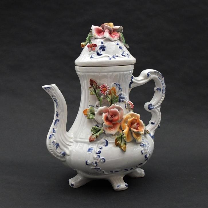 Porseleinen koffiepot, Antiek en Kunst, Antiek | Porselein, Ophalen