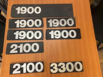 Daf truck type platen / plaatjes, Ophalen, DAF, Klein materiaal