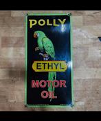 polly Ethyl emaille reclamebord, Ophalen of Verzenden, Zo goed als nieuw, Reclamebord