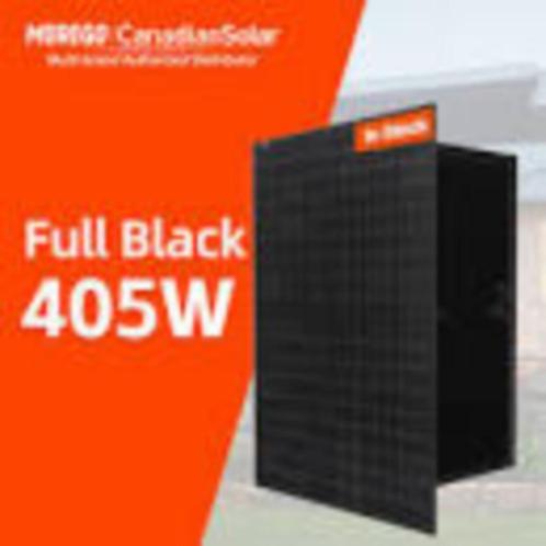 2or4 panelen COMPLETE KIT 405wc x2 of x4 Canadian Solar, Doe-het-zelf en Bouw, Zonnepanelen en Toebehoren, Nieuw, Compleet systeem