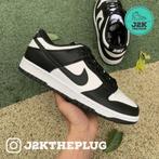 Panda (White/Black) - Nike Dunk Low, Nieuw, Sneakers, Nike, Zwart