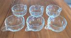 12 tasses en cristal taillé Saint-Louis, estampillées, Antiek en Kunst, Antiek | Glaswerk en Kristal, Ophalen