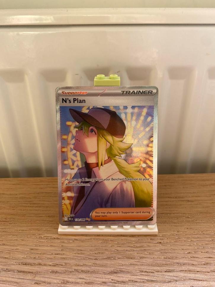 N's Plan Full Art 170/086 - Pokemon Kaart, Hobby en Vrije tijd, Verzamelkaartspellen | Pokémon, Nieuw, Losse kaart, Foil, Ophalen of Verzenden