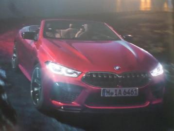 BMW M8 Coupe & Cabrio & Competition 02-2019 brochure beschikbaar voor biedingen