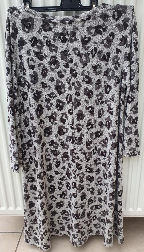 Jurk met leuke print maat S, Kleding | Dames, Jurken, Gedragen, Maat 36 (S), Ophalen of Verzenden