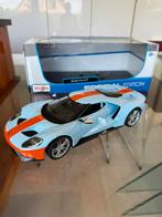 Speciale editie van de Ford GT en Gulf-kleur op schaal 1:18., Ophalen of Verzenden, Zo goed als nieuw, Auto, Maisto