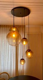 Hanglamp, Huis en Inrichting, Lampen | Hanglampen, Glas, Zo goed als nieuw, Ophalen, 75 cm of meer