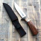 RVS mes met bewerkt handvat (27 cm) in cordura foedraal, Verzenden, Overige soorten, Mes of Dolk