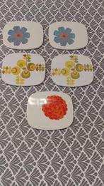 Lot de cinq sous-verres vintage, Ophalen of Verzenden