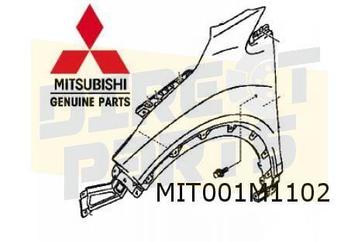 Mitsubishi Eclipse Cross (12/17-2/21) voorscherm Rechts Orig, Envoi, Neuf, Mitsubishi