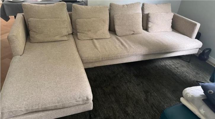 BoConcept zetel lounge, Maison & Meubles, Canapés | Sofas & Chaises Longues, Utilisé, Quatre personnes ou plus, 250 à 300 cm, 75 à 100 cm