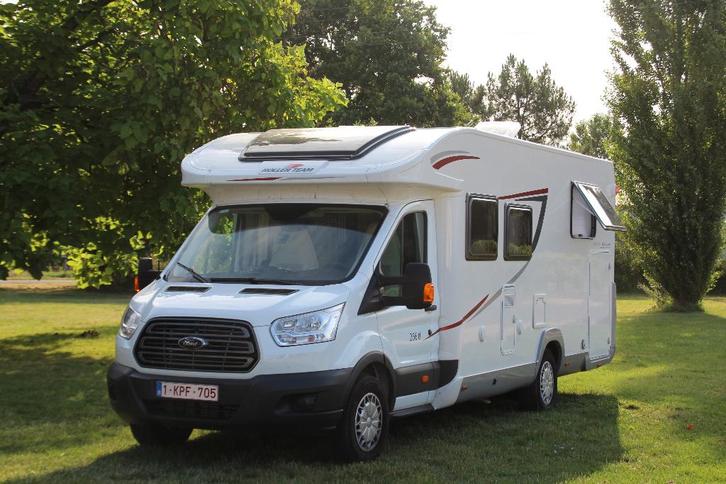 Motorhome roller Team 266 TL - 2015 - 66000 kms, Caravanes & Camping, Camping-cars, Particulier, jusqu'à 5, Semi-intégral, Ford