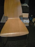 4 eetkamerstoelen in hout, Huis en Inrichting, Stoelen, Ophalen, Overige kleuren, Zo goed als nieuw, Vier