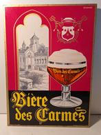 Reclamebord brouwer grande brasserie Atlas biere des Carmes, Verzamelen, Biermerken, Ophalen of Verzenden, Zo goed als nieuw