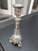 Kandelaar in tin, Antiek en Kunst, Antiek | Tin, Ophalen of Verzenden