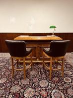 Klassiek Engelse Bar met Barkrukken, Ophalen of Verzenden