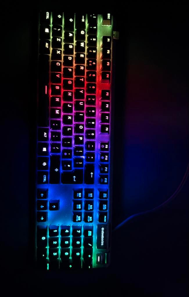 SteelSeries Apex Pro TKL, Computers en Software, Toetsenborden, Zo goed als nieuw, Qwerty, Bedraad, Gaming toetsenbord, Ophalen of Verzenden