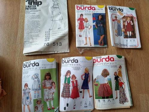 Vintage naaipatronen van burda, Hobby & Loisirs créatifs, Patrons de vêtements, Comme neuf, Burda, Envoi